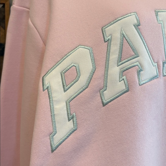 PARKE Fleece Varsity Mockneck in Sprinkle size S/M NEW - Picture 3 of 12